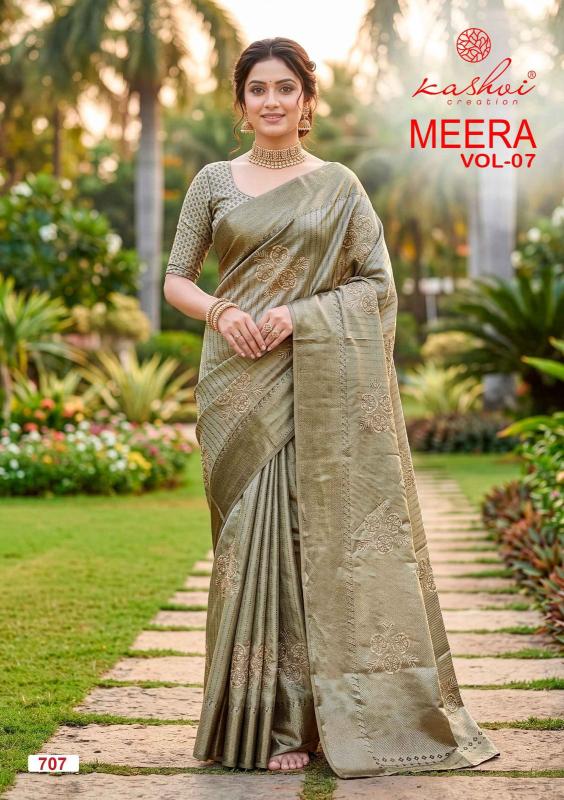 Kashvi meera vol 7 saree prices and discounts available